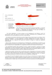 concentracion en Sevilla