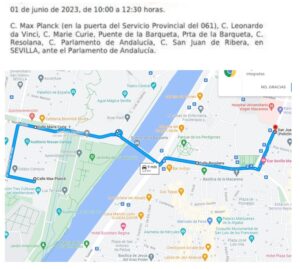 manifestacion sevilla tecnicos de emergencias sanitarias