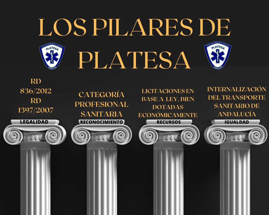 4 pilares de platesa tecnicos de emergencias sanitarias en andalucia