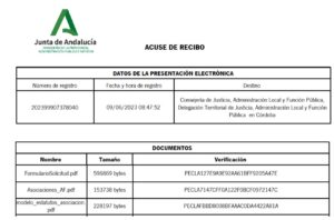 presentacion de estatutos