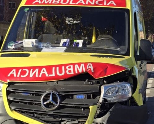 accidente ambulancia