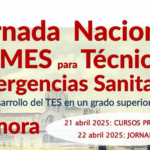 Cartel de la Jornada Nacional de SEMES para TES en Zamora, 21-22 abril 2025