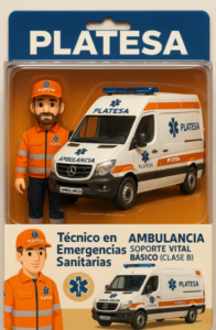 Imagen de apoyo a la campaña de PLATESA denunciando el trato a los Técnicos en Emergencias Sanitarias