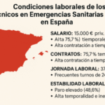 Imagen relacionada con el análisis de las condiciones laborales de los Técnicos en Emergencias Sanitarias en España