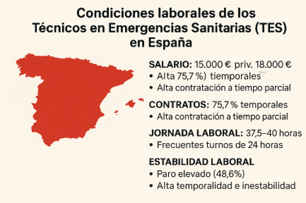 Condiciones Laborales De Los T cnicos En Emergencias Sanitarias TES Condiciones Laborales De Los T cnicos En Emergencias Sanitarias TES