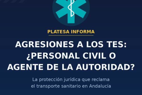 Ambulancia y símbolo de emergencias sanitarias: protección jurídica de los TES frente a las agresiones en Andalucía